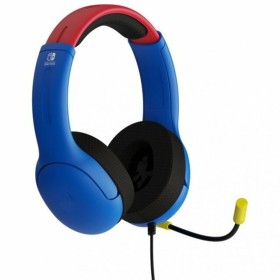 Headphones with Microphone PDP 500-162-MAR Blue Bl