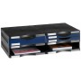 Soporte de Mesa para Pantalla Archivo 2000 Poliestireno Azul Negro 36 x 60 x 16,5 cm | Tienda24 - Global Online Shop Tienda24.eu