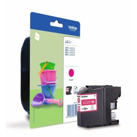 Original Ink Cartridge Brother LC-221M Blue Magenta by Brother, Printer toners and inks - Ref: S8401999, Price: 12,58 €, Disc...