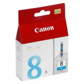 Cartouche d'encre originale Canon CLI8C Cyan de Canon, Toners et encre pour imprimante - Réf : S8402612, Prix : 18,36 €, Remi...