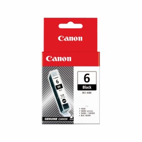 Cartucho de Tinta Original Canon BCI-6BK Negro de Canon, Tóners y tinta de impresora - Ref: S8402932, Precio: 14,11 €, Descue...