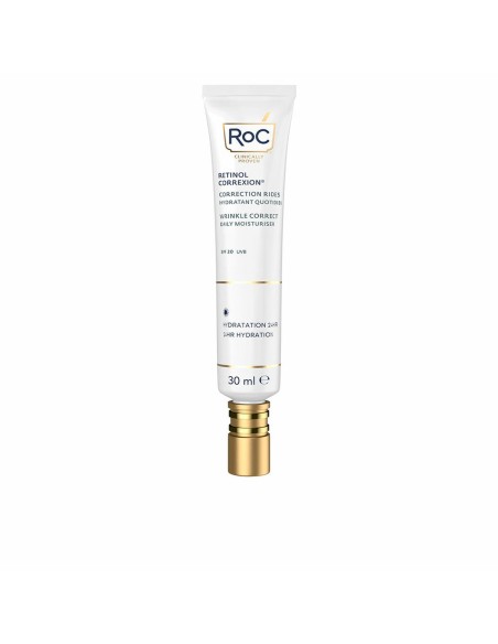 Crema Antiarrugas Roc Wrinkle Correct Spf 30 Vitamina E Retinol 30 ml | Tienda24 Tienda24.eu