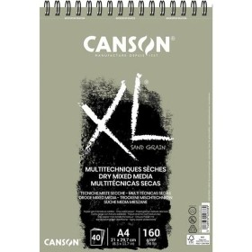 Blocco da disegno Canson XL Esboso 20 Fogli Bianco Naturale A4 5 Unità 90 g/m² | Tienda24 - Global Online Shop Tienda24.eu