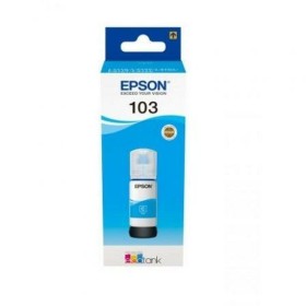 Compatible Ink Cartridge Epson 103 EcoTank Cyan ink bottle (WE) 70 ml Cyan by Epson, Printer toners and inks - Ref: S8405154,...