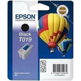 Cartucho de Tinta Original Epson T019 Negro de Epson, Tóners y tinta de impresora - Ref: S8405157, Precio: 33,77 €, Descuento: %