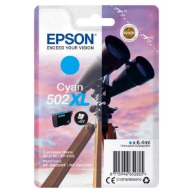 Cartouche d'encre originale Epson 502XL Cyan de Epson, Toners et encre pour imprimante - Réf : S8405185, Prix : 23,87 €, Remi...