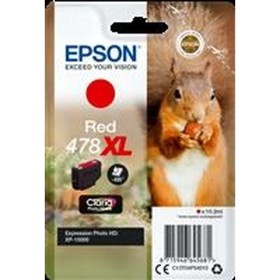 Cartucho de Tinta Original Epson 478XL Rojo de Epson, Tóners y tinta de impresora - Ref: S8405227, Precio: 28,22 €, Descuento: %