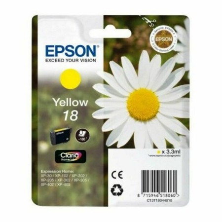 Cartuccia d'inchiostro compatibile Epson Cartucho Epson 18 amarillo Giallo | Tienda24 - Global Online Shop Tienda24.eu