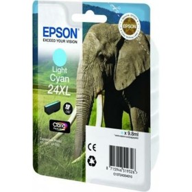 Cartucho de Tinta Original Epson 24XL Cian de Epson, Tóners y tinta de impresora - Ref: S8405402, Precio: 24,95 €, Descuento: %