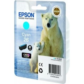 Cartouche d'encre originale Epson 26 Cyan de Epson, Toners et encre pour imprimante - Réf : S8405407, Prix : 18,45 €, Remise : %