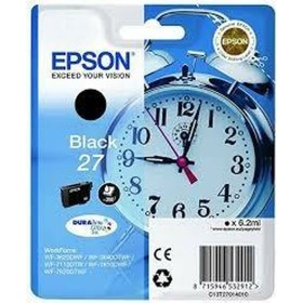 Cartucho de Tinta Original Epson 27 Negro de Epson, Tóners y tinta de impresora - Ref: S8405419, Precio: 24,95 €, Descuento: %