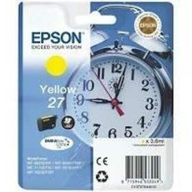 Cartouche d'encre originale Epson 27 Jaune de Epson, Toners et encre pour imprimante - Réf : S8405422, Prix : 16,14 €, Remise...