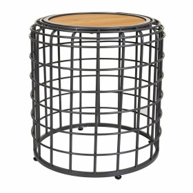 Centre Table Alexandra House Living Brown Black Grey Iron Fir wood 44 x 45 x 44 cm by Alexandra House Living, Tables - Ref: D...