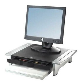 Supporto da Tavolo per Schermo Fellowes Office Suites Nero Nero/Argentato Argentato di Fellowes, Supporti - Rif: S8407345, Pr...