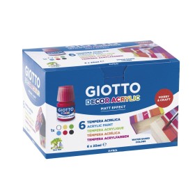 Tempera Giotto Decor Multicolour White 25 ml (6 Pieces) by Giotto, Paints - Ref: S8408456, Price: 7,62 €, Discount: %