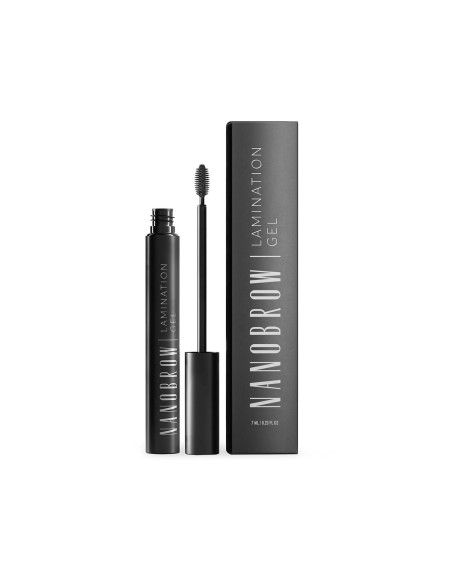 Augenbrauen-Make-up Nanobrow Lamination Schwarz Gel (7 ml) | Tienda24 Tienda24.eu