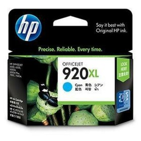 Cartouche d'encre originale HP 920XL Cyan de HP, Toners et encre pour imprimante - Réf : S8409669, Prix : 31,41 €, Remise : %