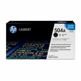 Toner original HP 504A Noir de HP, Toners et encre pour imprimante - Réf : S8409679, Prix : 186,30 €, Remise : %