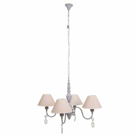 Lampadario Alexandra House Living Bianco Grigio di Alexandra House Living, Lampade a sospensione - Rif: D1630848, Prezzo: 65,...