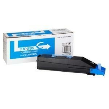 Toner Kyocera TK-880C Cyan de Kyocera, Toners et encre pour imprimante - Réf : S8411131, Prix : 315,68 €, Remise : %