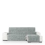 Housse pour chaise longue accoudoir court droit Eysa TURIN Gris perlé 100 x 110 x 300 cm | Tienda24 Tienda24.eu