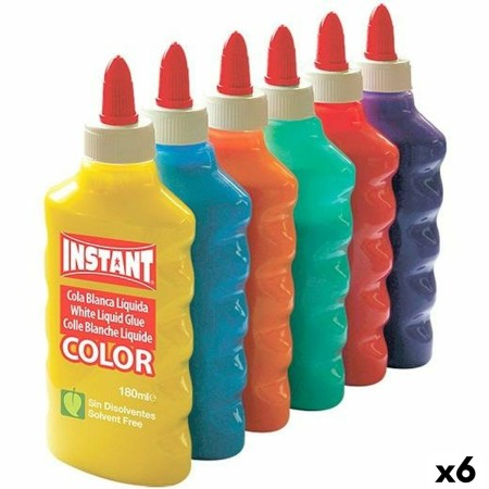 Colla gel Playcolor Instant Multicolore 6 Pezzi 180 ml | Tienda24 - Global Online Shop Tienda24.eu