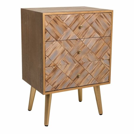 Nightstand Alexandra House Living Brown 35 x 65 x 44 cm by Alexandra House Living, Bedside Tables - Ref: D1630879, Price: 98,...