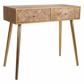 Petite Table d'Appoint Home ESPRIT Naturel bois mindi 40 x 40 x 60 cm | Tienda24 - Global Online Shop Tienda24.eu