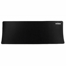 Tapis de Souris Nilox Alfombrilla extra-grande negra de Nilox Noir de Nilox, Accessoires pour claviers et souris - Réf : S842...