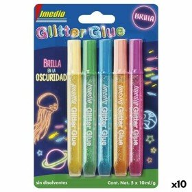 Glue Imedio Glow In The Dark Multicolour 10 ml by Imedio, Adhesives - Ref: S8426423, Price: 43,17 €, Discount: %