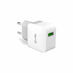 Wall Charger Celly 12 W White by Celly, Chargers - Ref: S8427613, Price: 12,54 €, Discount: %