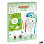 Disegni da dipingere Alpino Dino Multicolore (6 Unità) | Tienda24 - Global Online Shop Tienda24.eu