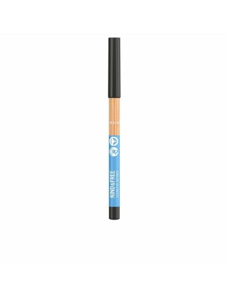 Lápiz de Ojos Rimmel London Kind & Free Nº 001 Pitch 1,1 g | Tienda24 Tienda24.eu