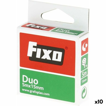 Fita de Dupla Face Fixo 15 mm x 5 m (10 Unidades) | Tienda24 - Global Online Shop Tienda24.eu