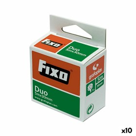 Cinta de Doble Cara Fixo 30 mm x 5 m (10 Unidades) de Fixo, Cintas adhesivas - Ref: S8429573, Precio: 28,11 €, Descuento: %