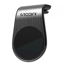 Car Mount GROOVY Dark grey Magnetic by GROOVY, Car accessories - Ref: S8429791, Price: 6,95 €, Discount: %