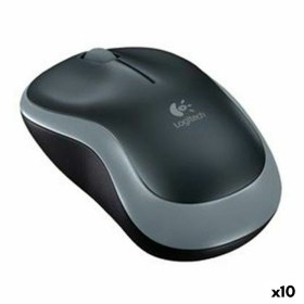 Wireless Mouse Logitech M185 Grey (10 Units) by Logitech, Mice - Ref: S8430812, Price: 144,91 €, Discount: %