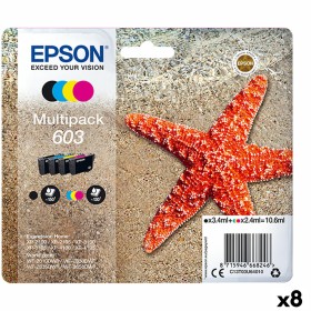 Original Ink Cartridge Epson Nº 603 Black/Cyan/Magenta/Yellow by Epson, Printer toners and inks - Ref: S8430884, Price: 364,4...