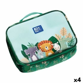 Sac glacière goûter Oxford Multicouleur 22 x 17 x 7 cm (4 Unités) de Oxford, Stockage des aliments - Réf : S8430895, Prix : 6...