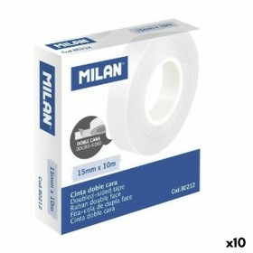 Double Sided Tape Milan 15 mm 10 m Transparent (10 Units) by Milan, Adhesive tape - Ref: S8431290, Price: 12,10 €, Discount: %