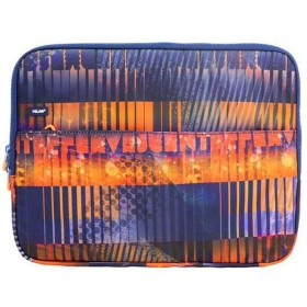 Laptop Cover Milan Fizz Navy Blue Orange 13" 34,5 x 26 x 2,5 cm by Milan, Bags and covers for laptops and netbooks - Ref: S84...