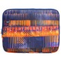 Laptop Cover Milan Fizz Navy Blue Orange 13" 34,5 x 26 x 2,5 cm | Tienda24 - Global Online Shop Tienda24.eu