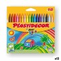 Wachstifte bunt Plastidecor Bunt (12 Stück) | Tienda24 - Global Online Shop Tienda24.eu