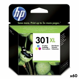 Cartuccia ad Inchiostro Originale HP 301XL Tricolore (60 Unità) di HP, Toner e inchiostro per stampante - Rif: S8434152, Prez...