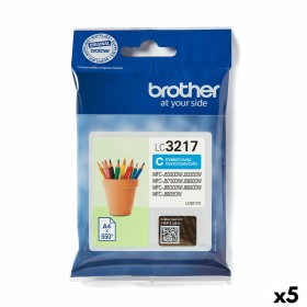 Original Tintenpatrone Brother LC3217 Türkis (5 Stück) von Brother, Toner und Druckertinte - Ref: S8434170, Preis: 78,77 €, R...