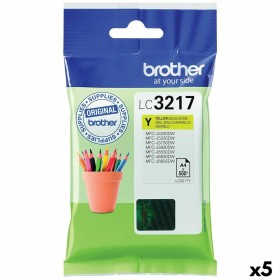 Original Ink Cartridge Brother LC3217 Yellow (5 Units) by Brother, Printer toners and inks - Ref: S8434172, Price: 78,77 €, D...