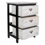 Caisson à Tiroirs Alexandra House Living Blanc Noir Bois de paulownia 29 x 58 x 40 cm | Tienda24 - Global Online Shop Tienda24.eu