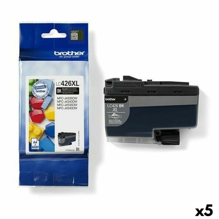 Tinteiro de Tinta Original Brother MFC-J4340DW J4540DWXL J4540DW Preto (5 Unidades) | Tienda24 - Global Online Shop Tienda24.eu