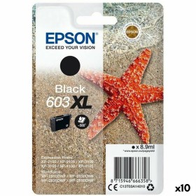 Cartuccia ad Inchiostro Originale Epson 603 XL Nero (10 Unità) di Epson, Toner e inchiostro per stampante - Rif: S8436860, Pr...