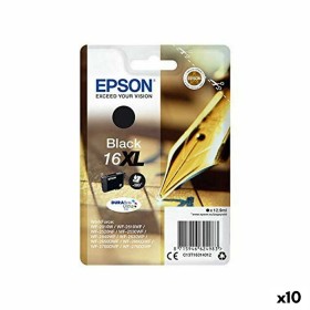 Original Ink Cartridge Epson Nº16XL Black (10 Units) by Epson, Printer toners and inks - Ref: S8436867, Price: 290,97 €, Disc...